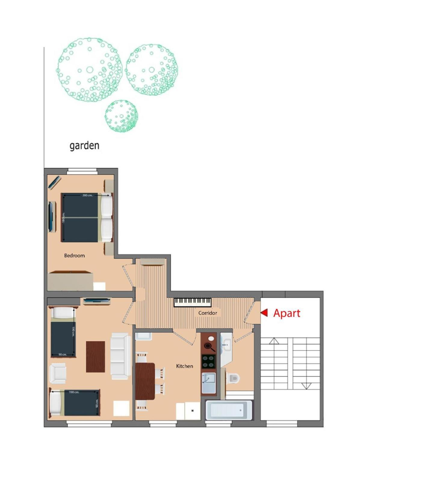 Golden Apartments Έσσεν Εξωτερικό φωτογραφία